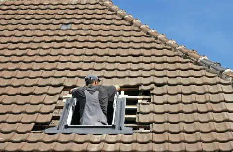 Pose de velux - Thégra